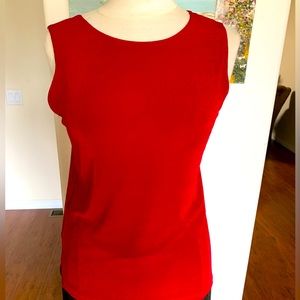 Very pretty red , travel knit ,in excellent condition.